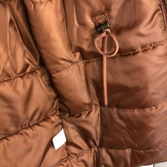 AMERICAN EAGLE AE Women's Y2K Corduroy Penny Lane Long Parka Coat Faux Fur Med - Picture 4 of 12